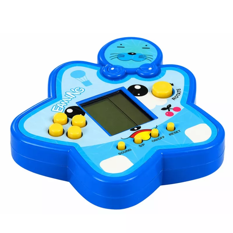 LEAN TOYS Tetris Star elektronisch spel - blauw