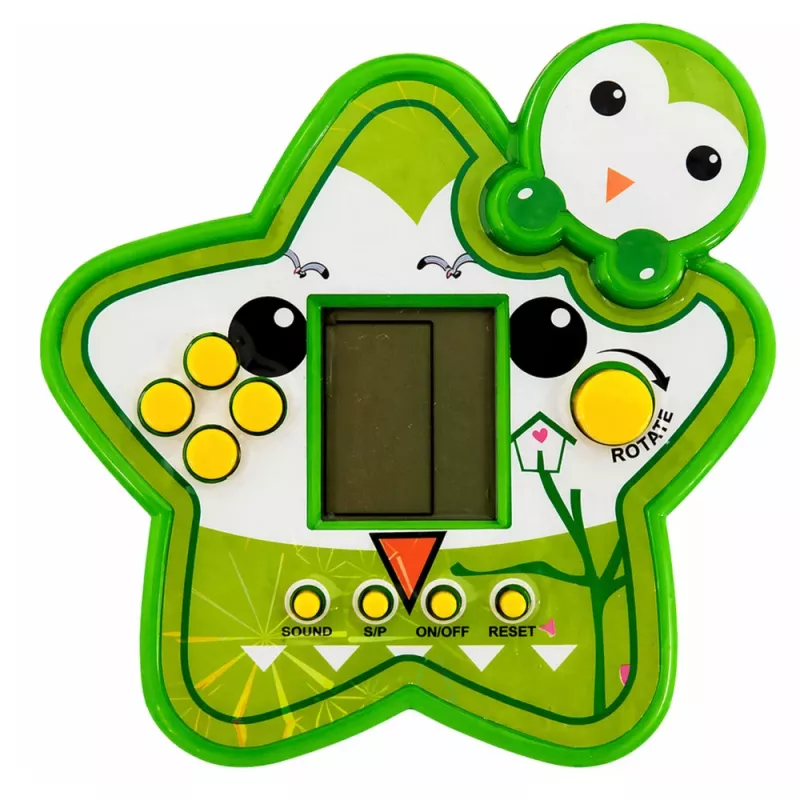 LEAN TOYS Tetris Star elektronisch spel - groen