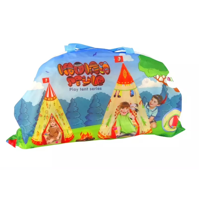 LEAN TOYS Tipi-tent voor de tuin voor kinderen