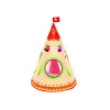 LEAN TOYS Tipi-tent voor de tuin voor kinderen