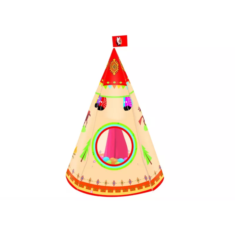 LEAN TOYS Tipi-tent voor de tuin voor kinderen