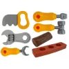 LEAN TOYS gereedschapset rugzak werkplaats oranje en grijs