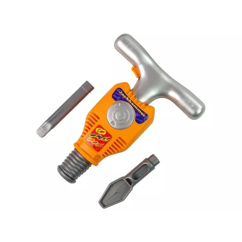 LEAN TOYS Gereedschapsset voor de kleine bouwvakker – luchthamer