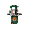 LEAN TOYS gereedschapset in trolley werkplaats zaag schroevendraaier