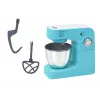 LEAN TOYS speelgoed planetaire keukenrobot met 3 verwisselbare opzetstukken, turquoise