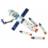 LEAN TOYS speelgoed ruimtemissie raket-astronauten-lanceerplatform 15 elementen