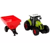 LEAN TOYS Tractor boerderij afneembare graanaanhanger geluid groen