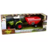 LEAN TOYS Tractor boerderij afneembare graanaanhanger geluid groen