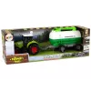 LEAN TOYS Tractor voor kinderen met aanhanger tankwagen boerderij