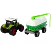 LEAN TOYS Tractor voor kinderen met aanhanger tankwagen boerderij