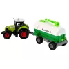 LEAN TOYS Tractor voor kinderen met aanhanger tankwagen boerderij