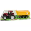 LEAN TOYS tractor rode kiepwagen gele tractor 50 cm