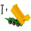 LEAN TOYS tractor rode kiepwagen gele tractor 50 cm