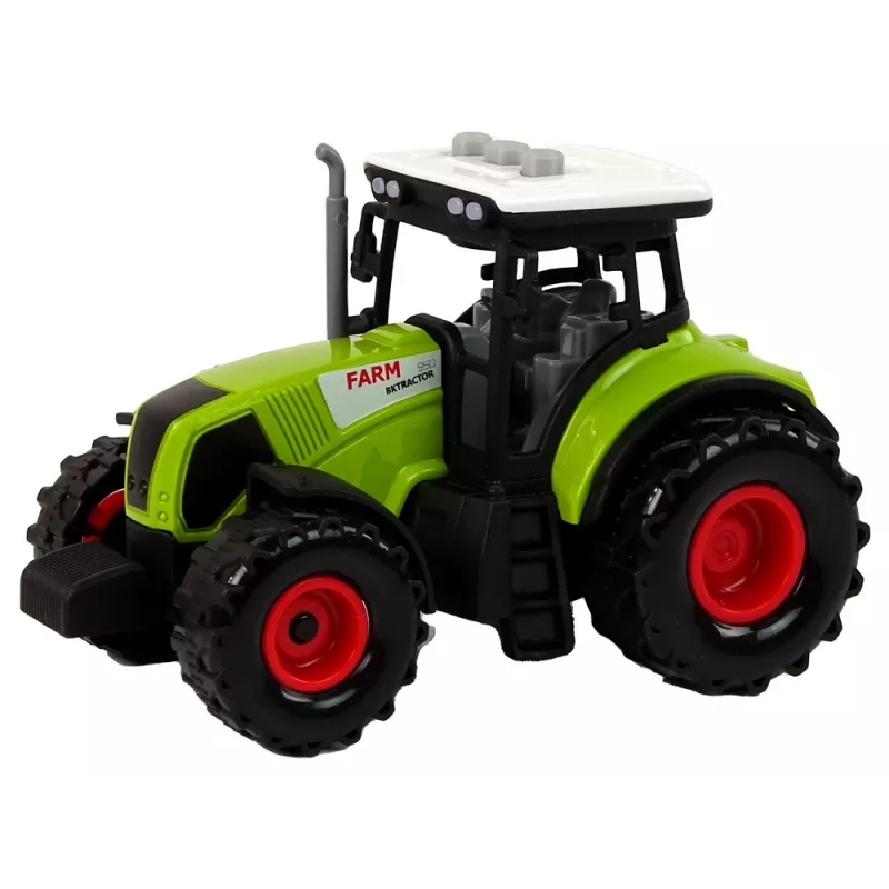 LEAN TOYS Tractor met aanhanger boerderijauto