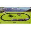LEAN TOYS trein accu met licht en geluid