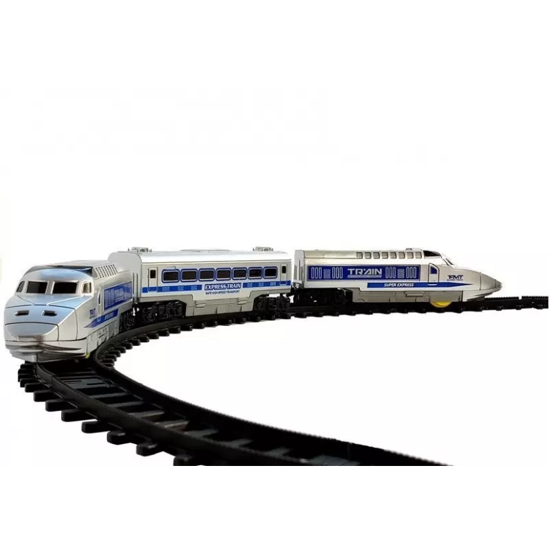 LEAN TOYS trein accu met licht en geluid