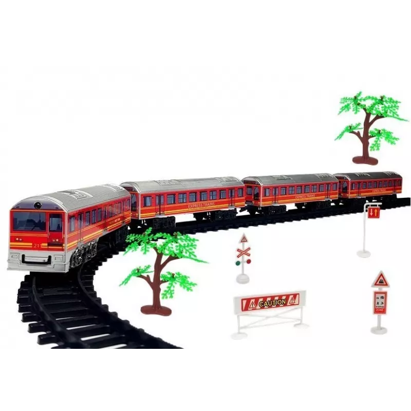 LEAN TOYS treinbaan batterijen 33 stuks