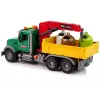 LEAN TOYS Truck auto kraan transport vuilnisbak geluid