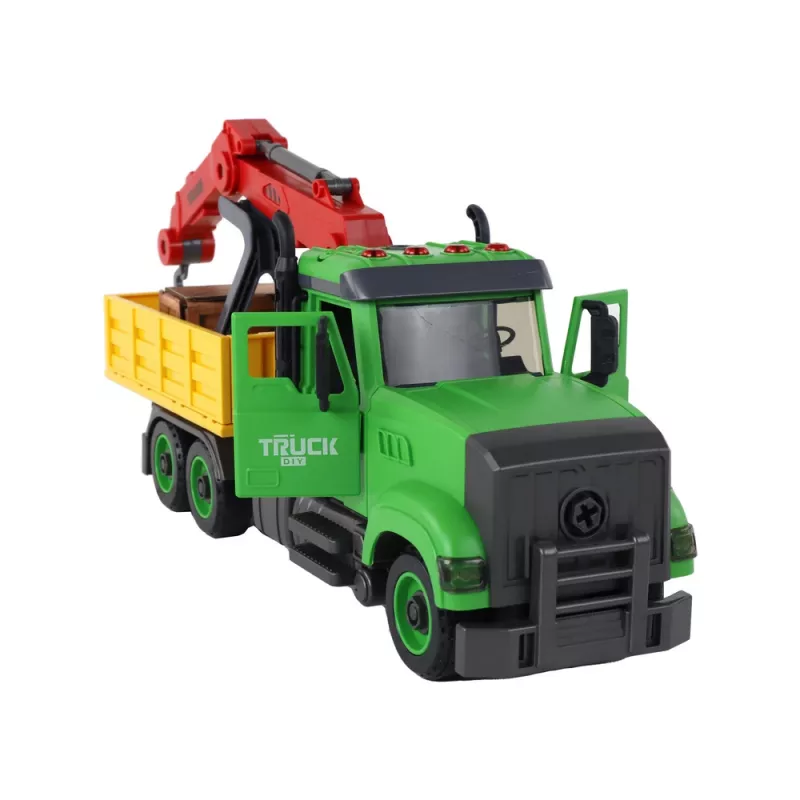 LEAN TOYS Voertuig kiepkraan om te schroeven en losschroeven DIY