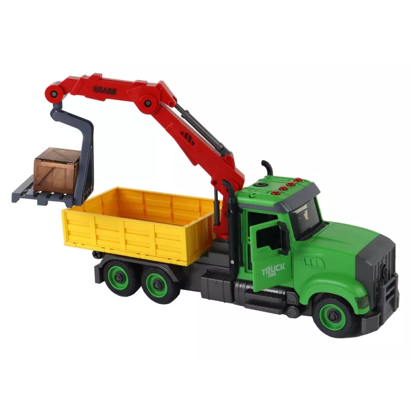 LEAN TOYS Voertuig kiepkraan om te schroeven en losschroeven DIY