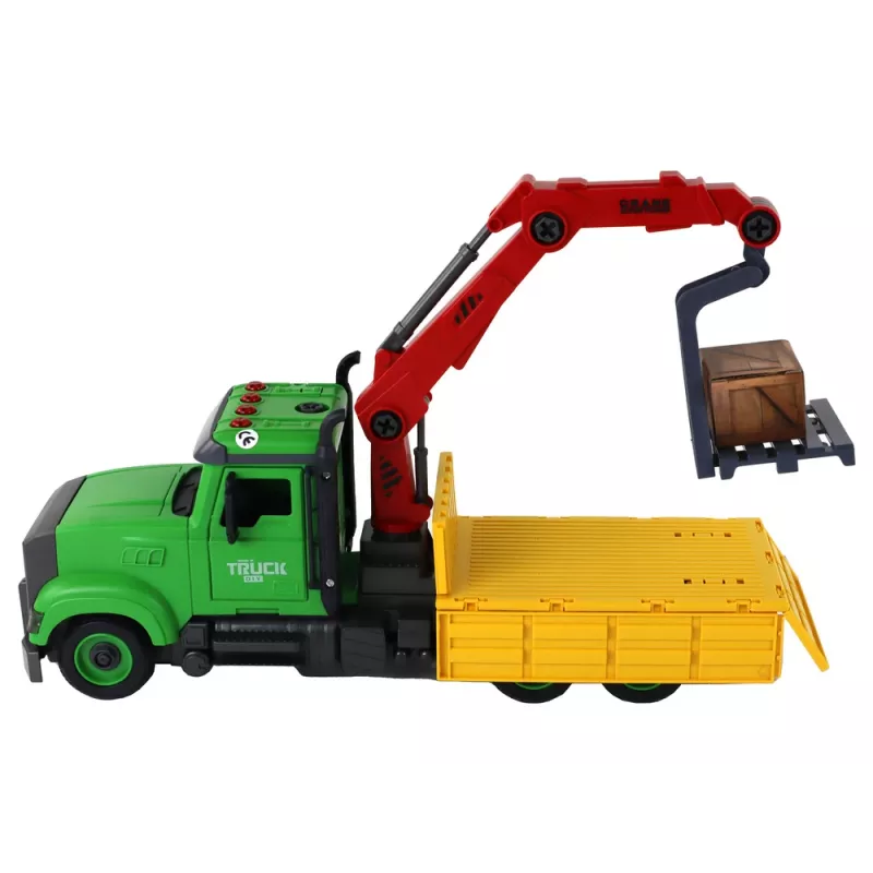 LEAN TOYS Voertuig kiepkraan om te schroeven en losschroeven DIY