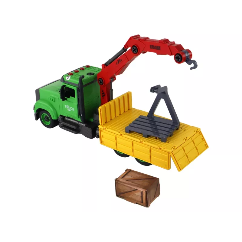 LEAN TOYS Voertuig kiepkraan om te schroeven en losschroeven DIY