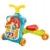 LEAN TOYS loopwagen duwer step educatieve tafel interactief paneel 5 in 1 kleurrijk