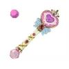 LEAN TOYS Bellenblaasstok met lichtjes en geluiden roze