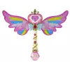 LEAN TOYS Bellenblaasstok met lichtjes en geluiden roze