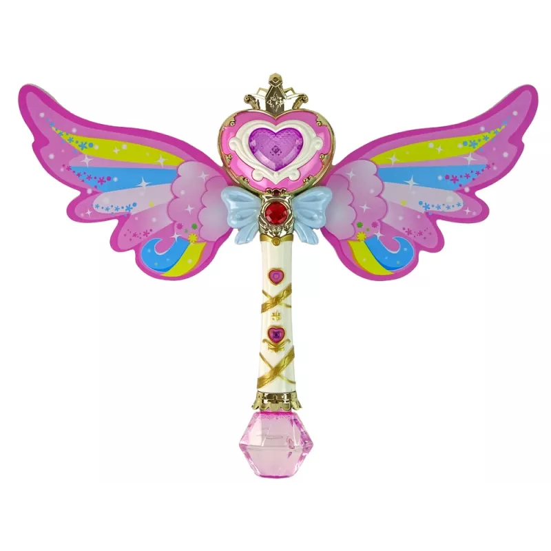 LEAN TOYS Bellenblaasstok met lichtjes en geluiden roze