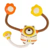 LEAN TOYS Waterbadspeelgoed teddybeer astronaut douche met watercirculatie zuignappen