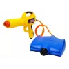 LEAN TOYS waterpistool met 1080 ml tank geel-blauw