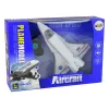 LEAN TOYS witte op afstandsbediening bestuurbare F-16 straaljager (2,4 GHz, RTF)