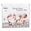 LEAN TOYS Houten schoonheidsset make-up cosmetische tas accessoires 16 stuks
