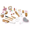 LEAN TOYS Houten schoonheidsset make-up cosmetische tas accessoires 16 stuks