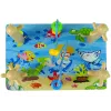 LEAN TOYS Houten blokken sorteerder Sea World educatieve kralen