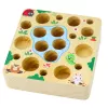 LEAN TOYS Houten wortel regenworm staaf magneetspel
