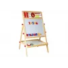 LEAN TOYS houten bord met abacus, klok, cijfers en magneet