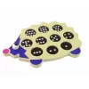 LEAN TOYS Educatieve Houten Egel met 10 Kleurrijke Stiften