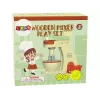 LEAN TOYS Houten keukenrobot mixer accessoires voor kinderen