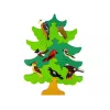 LEAN TOYS Houten boom vogels DIY houten puzzelblokken