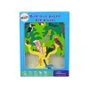 LEAN TOYS Houten boom vogels papegaaien DIY houten puzzelblokken