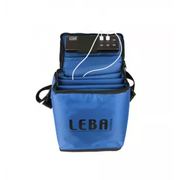 LEBA NoteBag 5 tablet-oplaad- en opbergtas USB-C 90W PD 3.0 voor 11-inch tablets blauw bulk NB2-5T-BLU-UC-SC