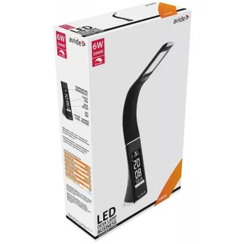Avide LED bureaulamp Business Calendar zwart 6W