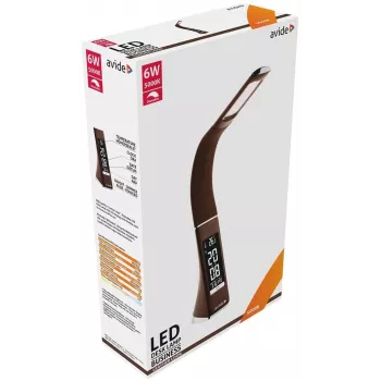 Avide LED Bureaulamp Business Kalender Bruin 6W