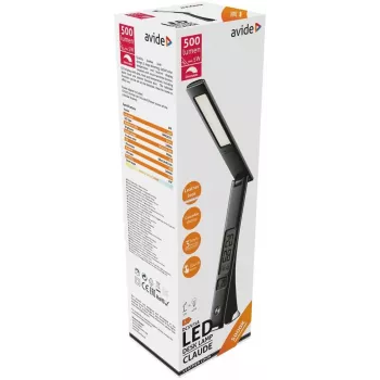 Avide LED bureaulamp Business Claude Calendar zwart 5W