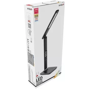 Avide LED bureaulamp kantoor kalender zwart 6W 350lm