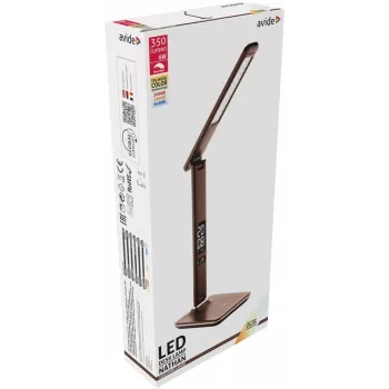 Avide LED bureaulamp kantoor kalender bruin 6W 350lm