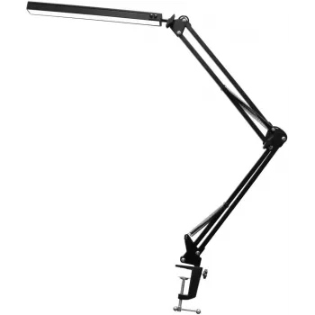 Avide LED bureaulamp met klem 12W zwart