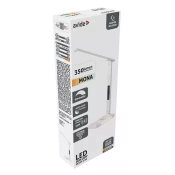 Avide LED-bureaulamp met telefoonlader 7W 350lm